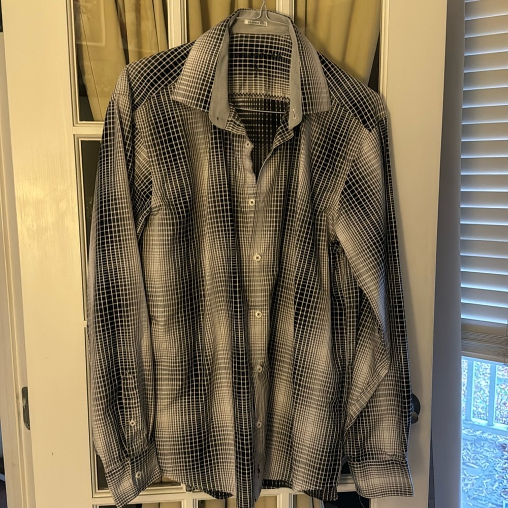Tailorbyrd Casual Long Sleeve Button Down Shirt XL. New Without Tags.